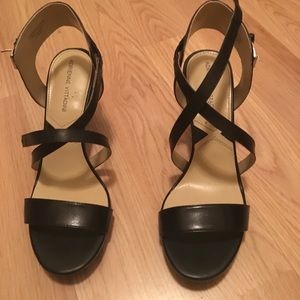 Black Strappy Sandals